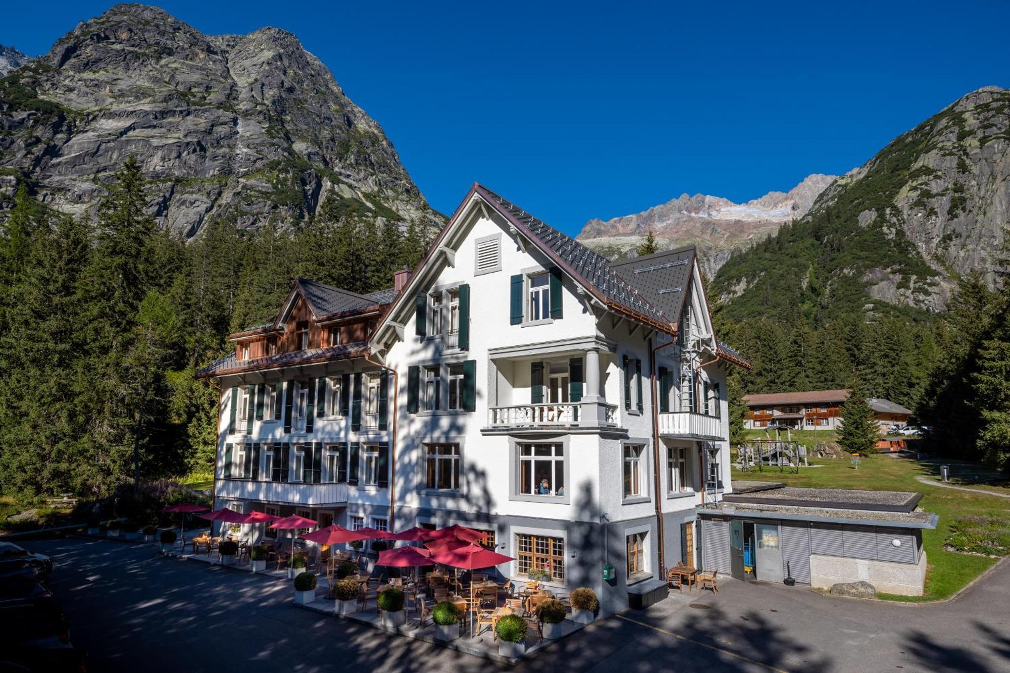 Hotel Und Naturresort Handeck Guttannen Exterior foto